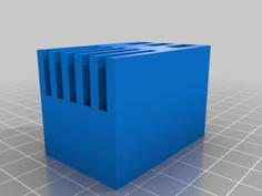 SD Card And USB Drive Holder 3D Printer Model