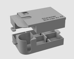 Character, Paper And Dice Storage 3D Printer Model