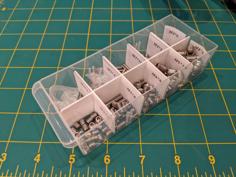 Craftsman/Stanley Storage Tray 10 Bin Dividers 3D Printer Model