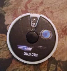 Star Trek Attack Wing Dial Protector 3D Printer Model