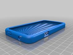 Flexible Phone Case HTC One X+ 3D Printer Model