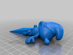 Smurf Door Stop 3D Printer Model