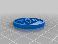 Kendo Token 3D Printer Model