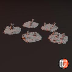 Dangerous Terrain – Bombs 3D Printer Model