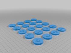 Mistborn Allomantic Coins 3D Printer Model