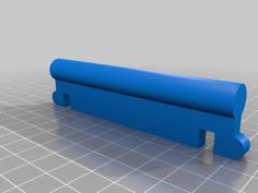 Rounded Spool Bar For MakerFarm Pegasus 3D Printer Model