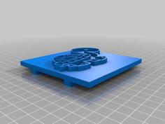 Stamp 100mm X 100MM 3D Printer Model