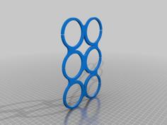 6 Pack Soda/Beer Holder 3D Printer Model