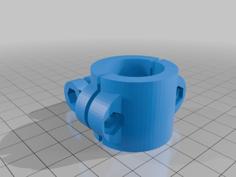 GoPro Barrel Mount For Paintball 3D Printer Model