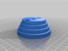 Triple Pen Holder 3D Printer Model