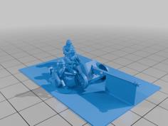 1/100 Scale Pak 38 Gun 3D Printer Model