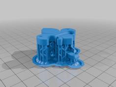 Scout Woggle Clip 3D Printer Model