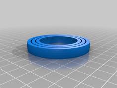 Another Parameterized Gimbal 3D Printer Model