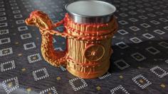 Dragon Mug/can Holder 3D Printer Model