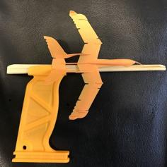 Waribashi Launcher Grip 3D Printer Model