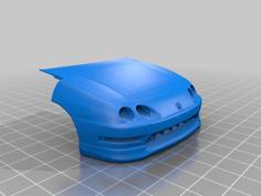 Acura Integra DC2 USDM Fwd Section 3D Printer Model