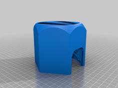 Threaded Collapsible Dice Tower 3D Printer Model