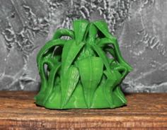 Tabletop Plant: Jungle Bush 3D Printer Model