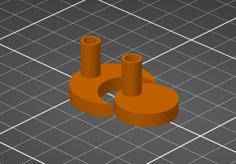 Toilet Buttons 3D Printer Model