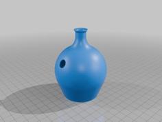 Finger Udu (fidget Udu Drum) 3D Printer Model