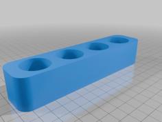 Bird Wattmeter Element/Slug Holder 3D Printer Model