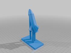 Rocket Ship 3D Printer Model