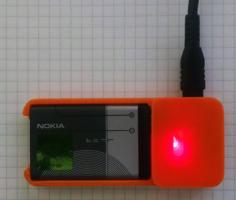 Adafruit 1905 / Nokia BL-5C Battery Charger 3D Printer Model