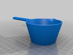 Measuring Spoon (Not Scaled) 3D Printer Model