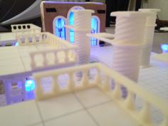 D&D Cathedral Railing 3D Printer Model