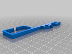 Din Rail Cable Holder 3D Printer Model