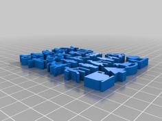 3D Models Of Google Material Icons (Meeples) 3D Printer Model