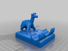 The Dino Phone Stand 3D Printer Model