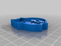 Catbug Cookie Cutter 3D Printer Model