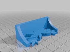 Cannabis-leaf-ledge 3D Printer Model