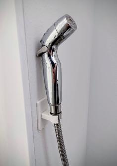 Bidet Toilet Sprayer Holder, Wall Mount 3D Printer Model