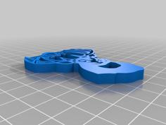 GMC Buck Keychain 3D Printer Model