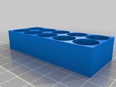 2 X 5 (10) AA Battery Holder 3D Printer Model