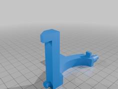 Vespa LX 50 Glove Box Hook 3D Printer Model