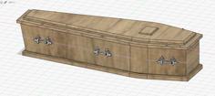 Coffin European Style Very Accurate 3D Printer Model