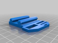 Kobra Accessory Holder On Rail 3D Printer Model