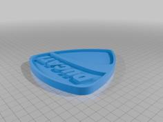 Paintable Logo DUCATI 3D Printer Model