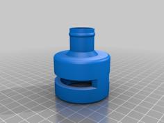 Versaflo Helmet To Cpap Hose Adapter 3D Printer Model