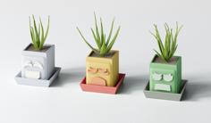 AnkerMoji Planter-AnkerMake 3D Printer Model