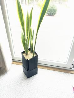 Modern Planter Pot 3D Printer Model