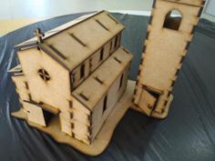 Church (For Laser Cutting)