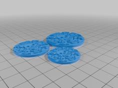 Pirates Of The Caribbean Coins, Reinforced, 3 Sizes 3D Printer Model