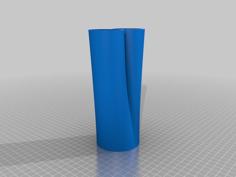 Spit Vase / Double Vase 3D Printer Model