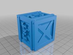 TNT Crash Bandicoot BOX 3D Printer Model