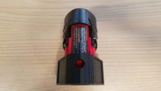 Milwaukee M12 Battery Mount 3D Printer Model