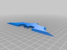 Batarang 3D Printer Model